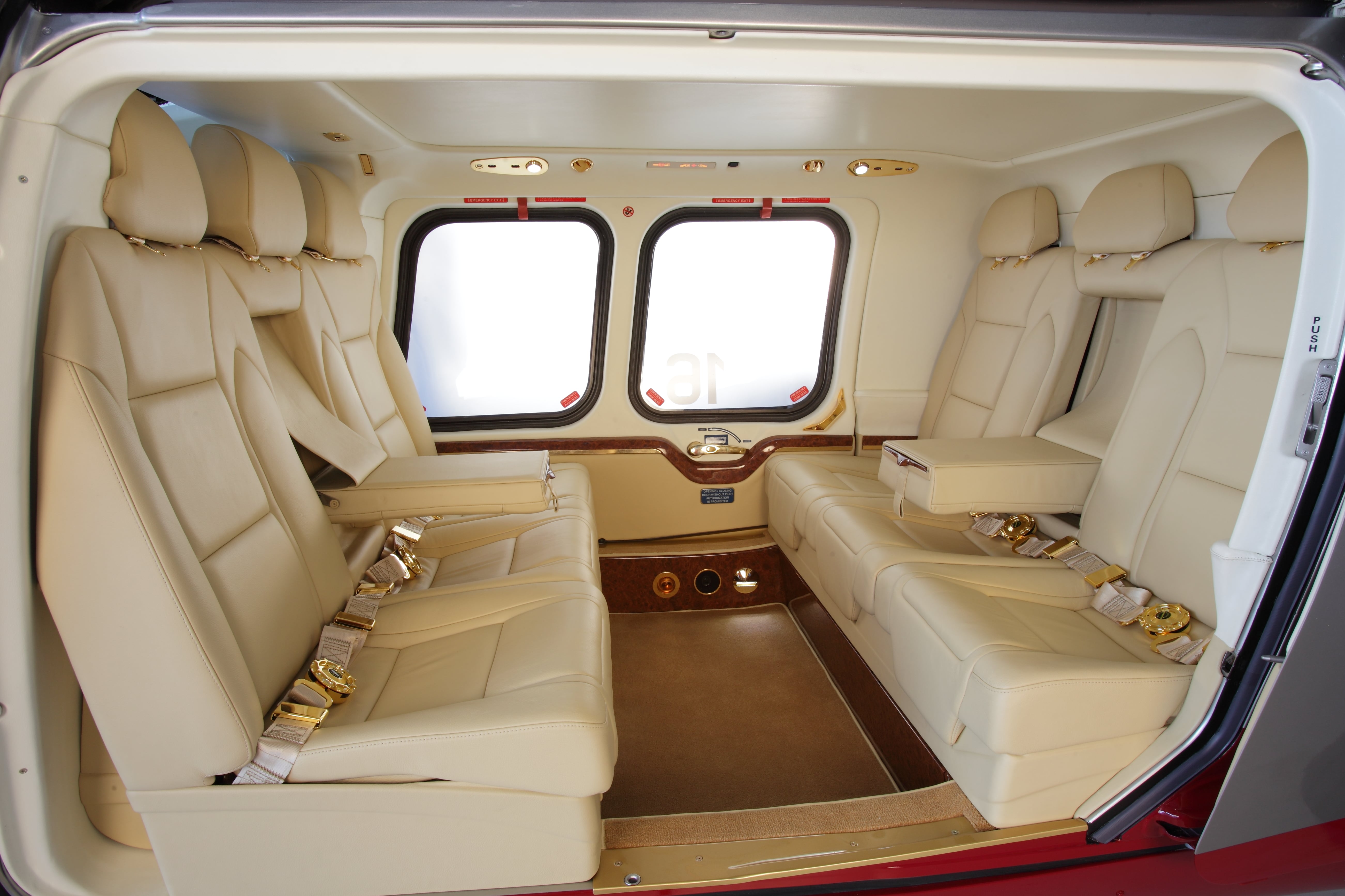 Helicopter on ground